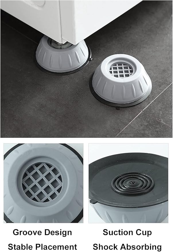 4 Pcs Washing Machine Pad