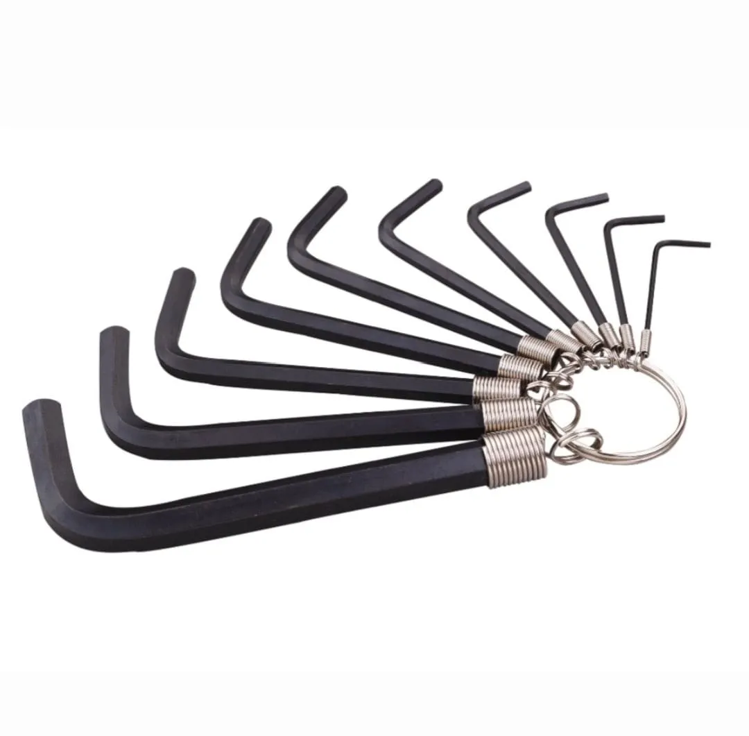 10 Pieces Allen Keys Set Black - L Keys - Hexagon Wrench - Image 2