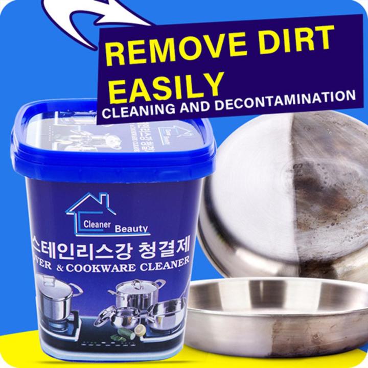 100% Orignal imported Cookware Cleaner Kitchen Wash Paste Household Stainless Steel Cleaning Paste - Image 3