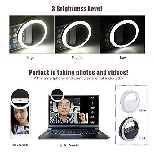 33CM Photography Lighting Phone Ring Light Led Remote Ring Lamp With Phone Holder Price: Rs. 2,450 - Image 3