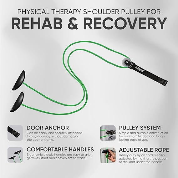 Shoulder Pulley ExercisePhysiotherapy – Lever pool