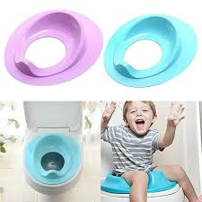 Baby Potty Seat for commode- Comfortable Training Kids Toilet Potty seat, Random Colours - Image 2