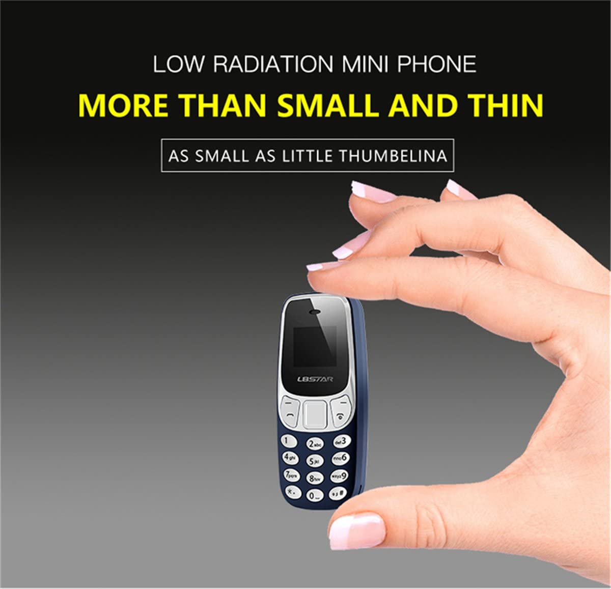 Finger Size BM10 Mini Dual Sim Mobile with Memory Card | China Product Small Size Mobile | PTA Approved | Low Radiation Product Friendly Environment - Image 3