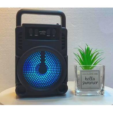 GTS 1360 Portable Rechargeable Mini Wireless Bluetooth Speaker With FM Radio USB & SD Card Supported Super Loud Stereo Sound Mini BT Speaker