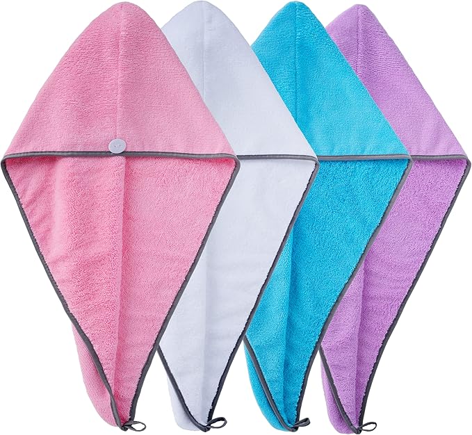 Hair-Drying Wrap Towel – 1 PC