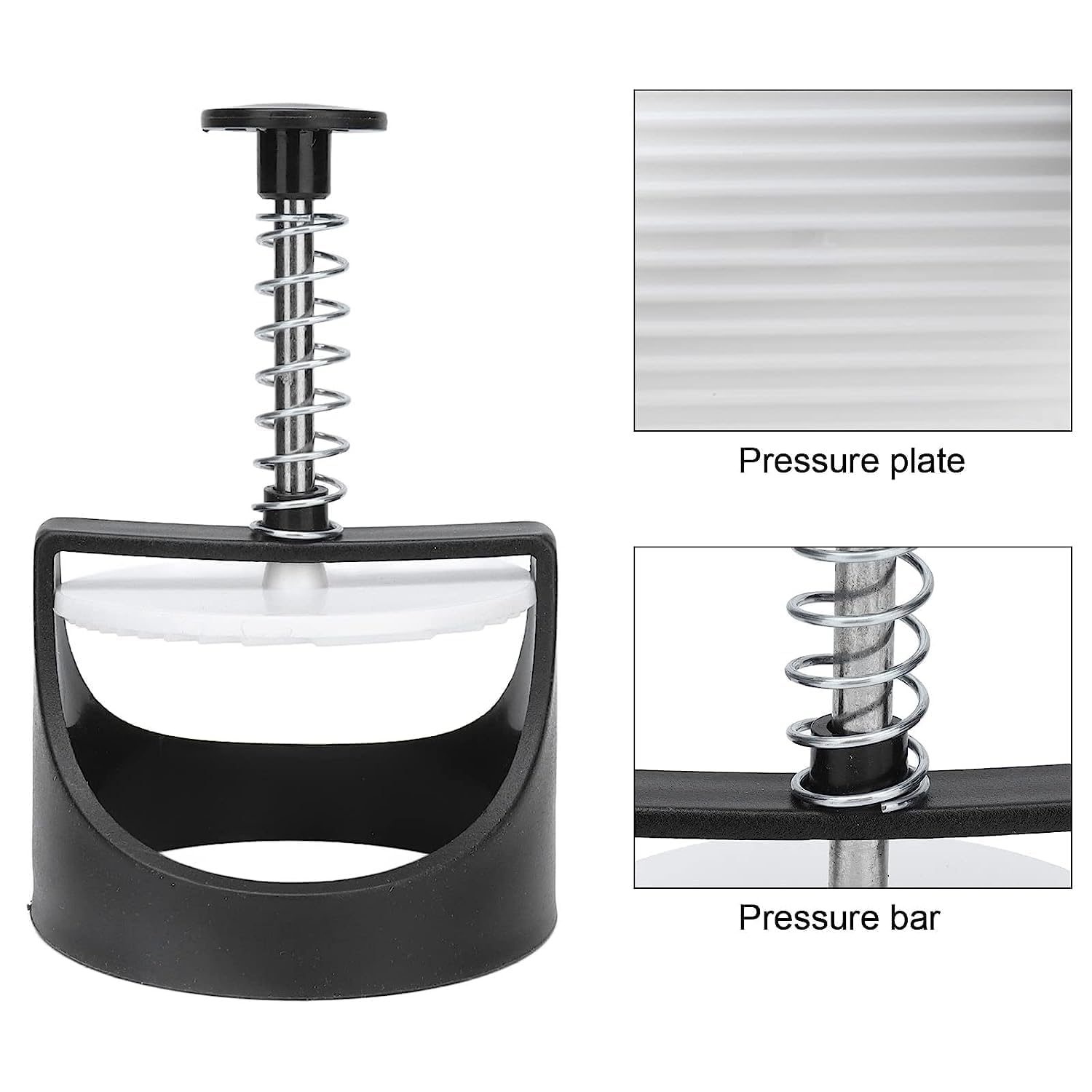 Hand Press Mini Burger Press, Plastic Stamp Press Hamburger Patty Maker Mold, Burger Patty Mold, Stamp Press Burger Mold - Image 6