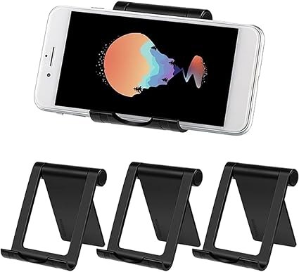 Mobile Phone Stand Holder Universal Adjustable / Tablet Folding Holder Stand Anti Skid Multi Angle Desk Small Fordable Portable Stand