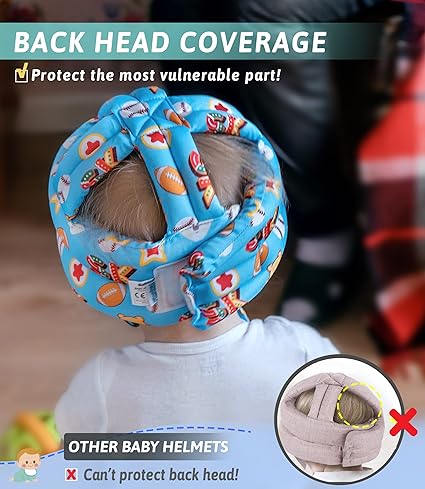 New Arrival Imported Quality Child Head Protective Cap Toddler Crawling Walking Baby Bumper Protect Hat Kids Anti-Fall Safety Helmet Headguard - Image 4