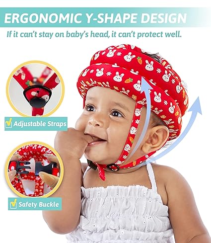 New Arrival Imported Quality Child Head Protective Cap Toddler Crawling Walking Baby Bumper Protect Hat Kids Anti-Fall Safety Helmet Headguard - Image 5