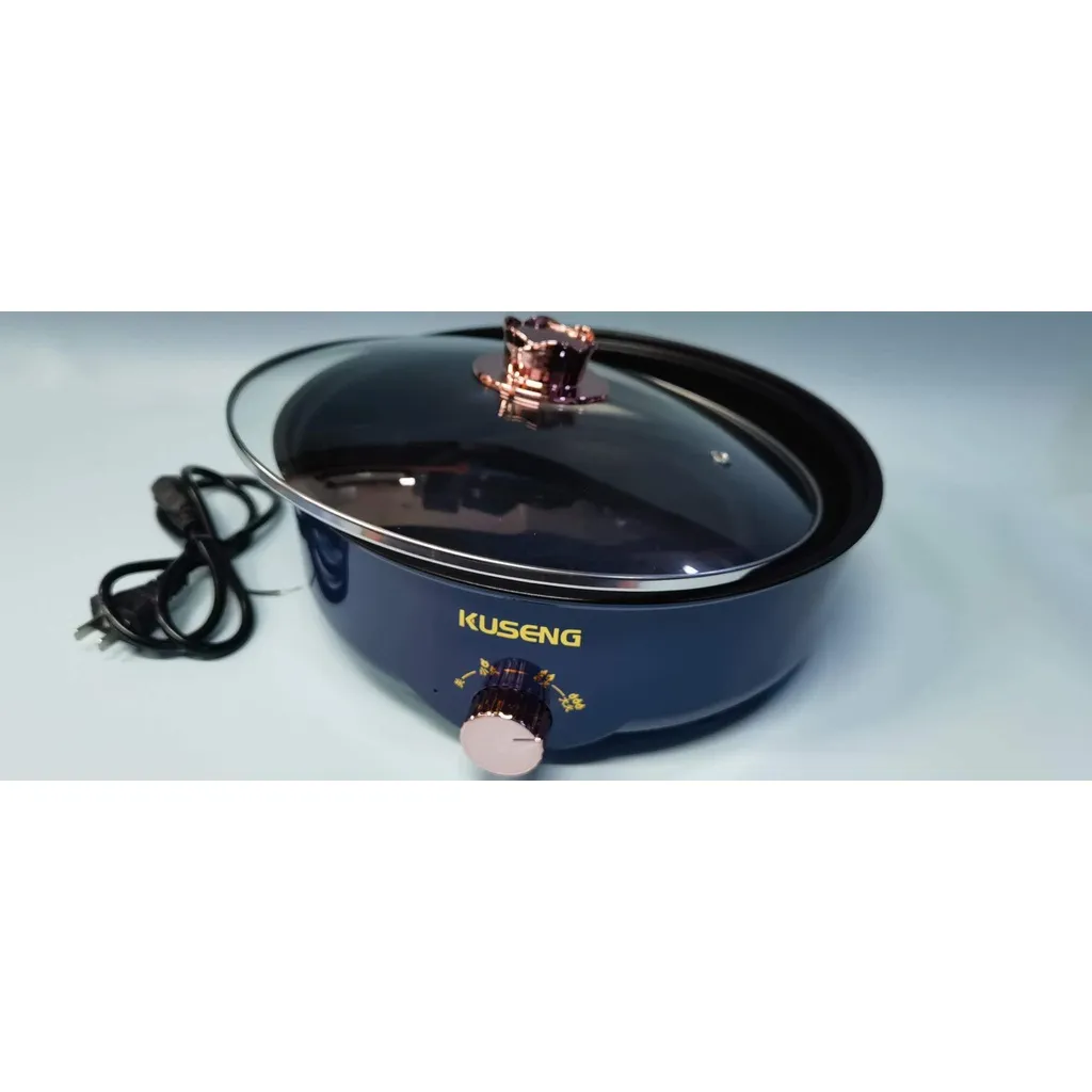 30cm Multi-function Electric Frying Household Cooking Grill, NonStick Medical Stone Frying Pan. - Image 2