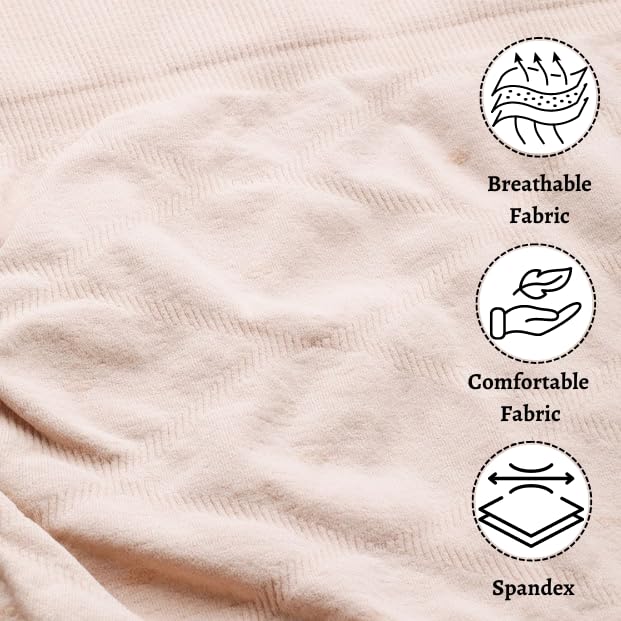 Stretchable Women's Tummy Tucker Body Shaper Belt for Belly and Thigh-Control Hi-Waist Panties for Underwear Free Size Fits 60 - 120 KG - Image 2