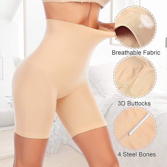 Stretchable Women's Tummy Tucker Body Shaper Belt for Belly and Thigh-Control Hi-Waist Panties for Underwear Free Size Fits 60 - 120 KG - Image 3