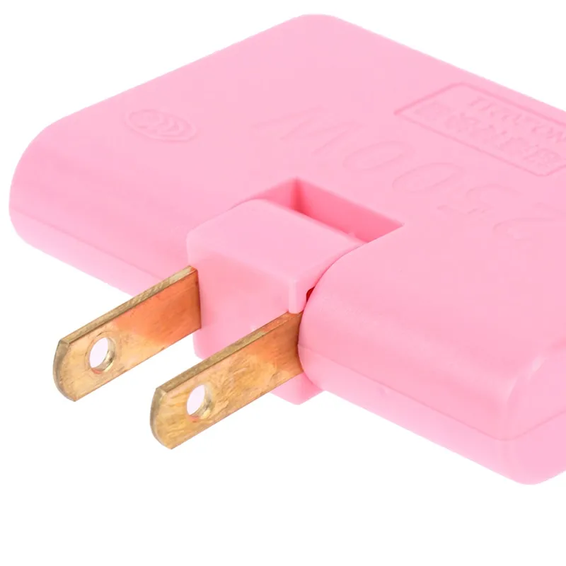 US Plug 1 To 3 Ways Power Rotatable Socket Converter Mini Slim Wireless Outlet Adapter Light Convenient Extension Multi Plug Acc - Image 4