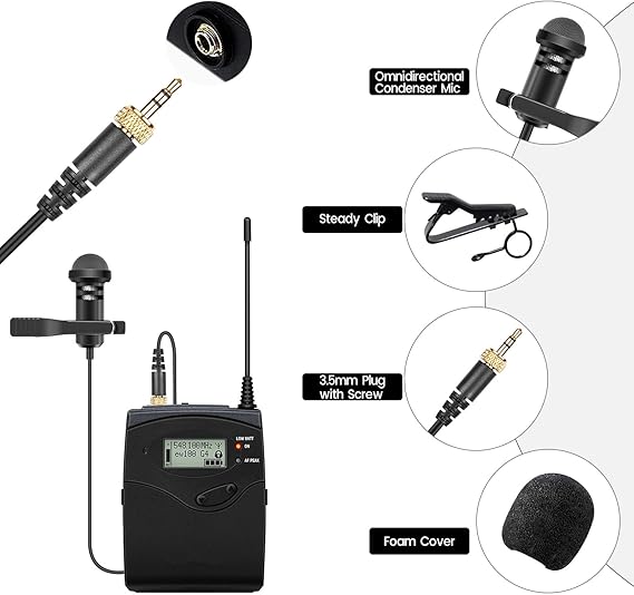LAVALIER MICROPHONE 3.5AUX