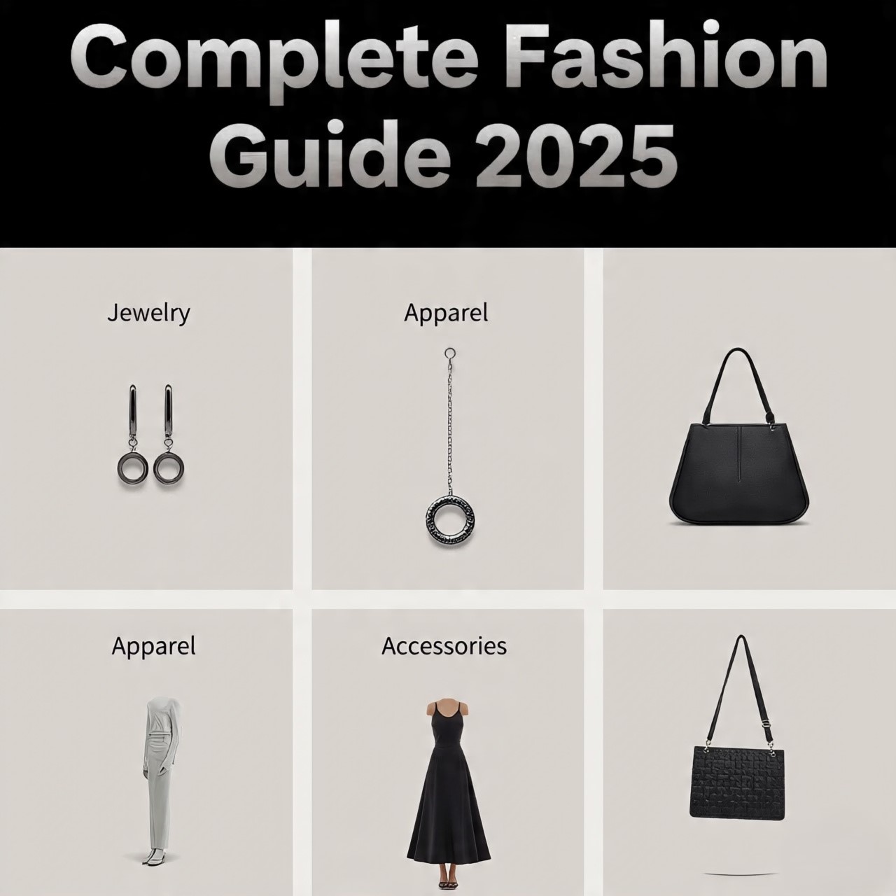 Complete Fashion Guide 2025 – Jewelry, Apparel & Accessories Online