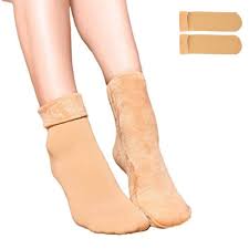 Winter Soft Velvet Elastic Legs Warm Socks - Image 3