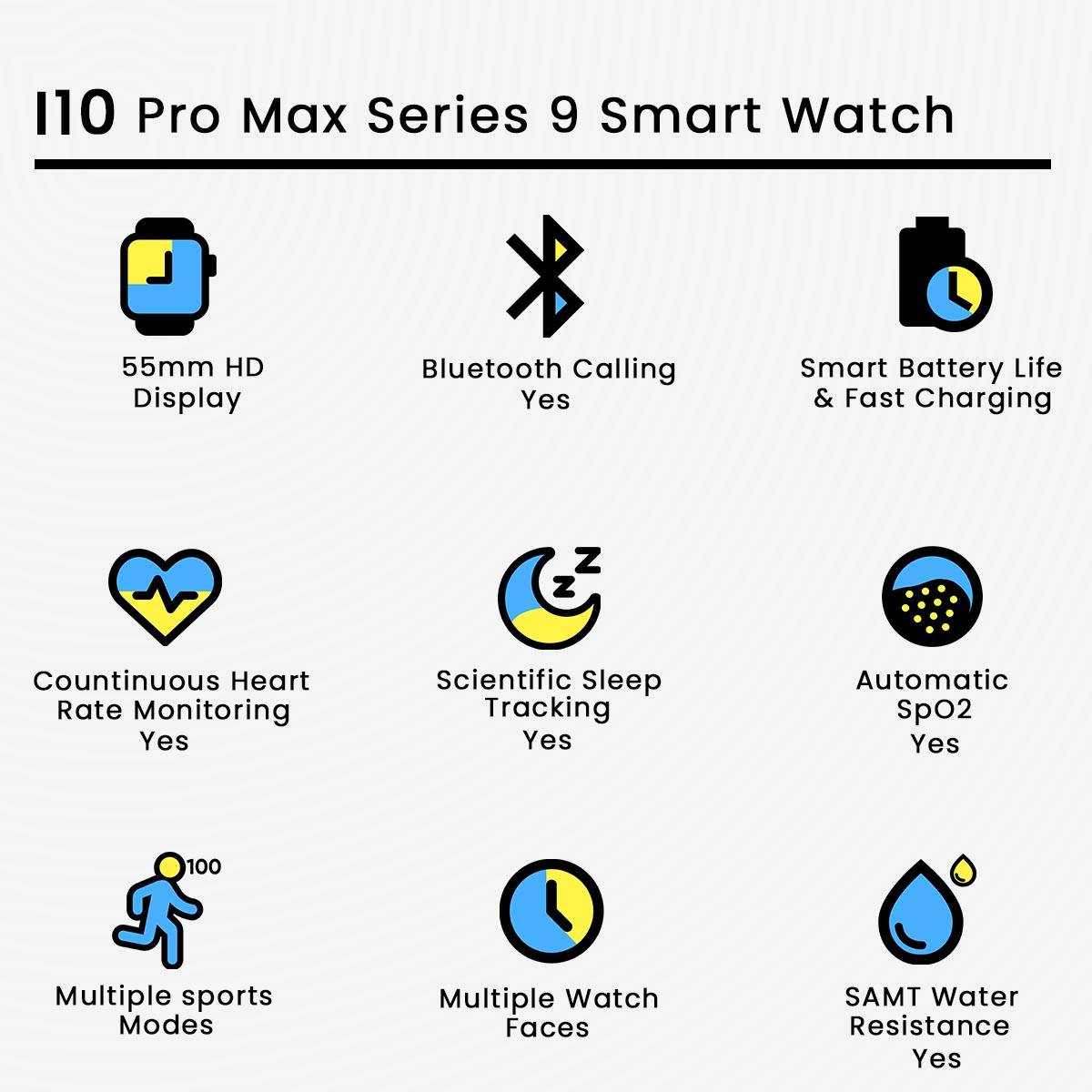 i10 Pro Max Series 9 Smart Watch - Image 6