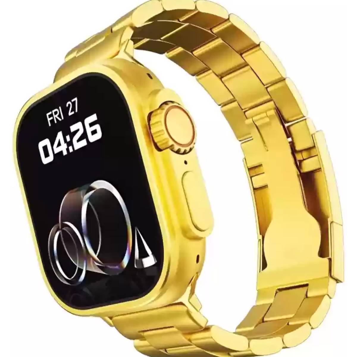 X90 ULTRA 2 MAX Golden Smart Watch - Image 2