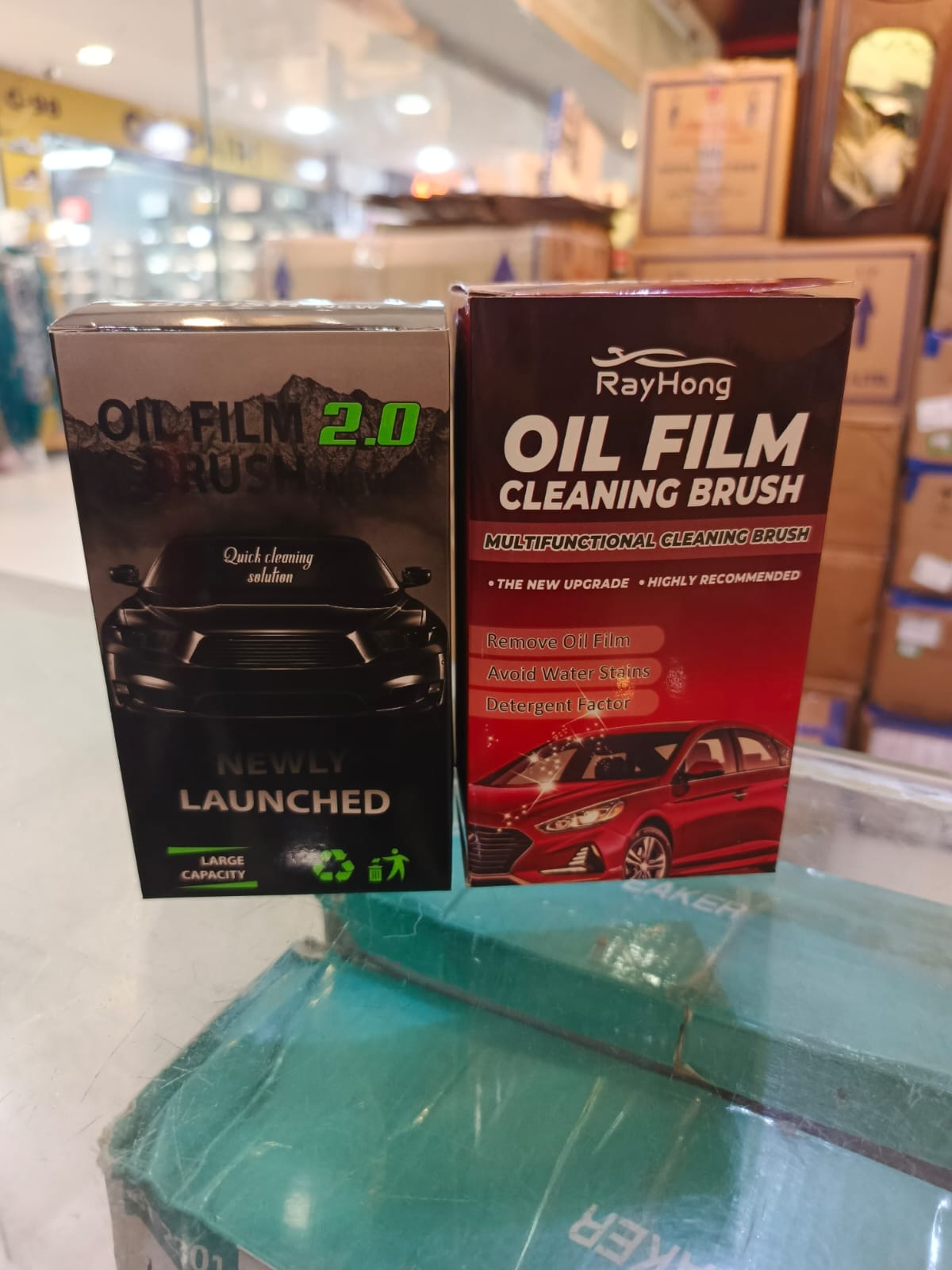 Car Glass Oil Film Removing Cleaner – Glass Polish Cleaner Windscreen