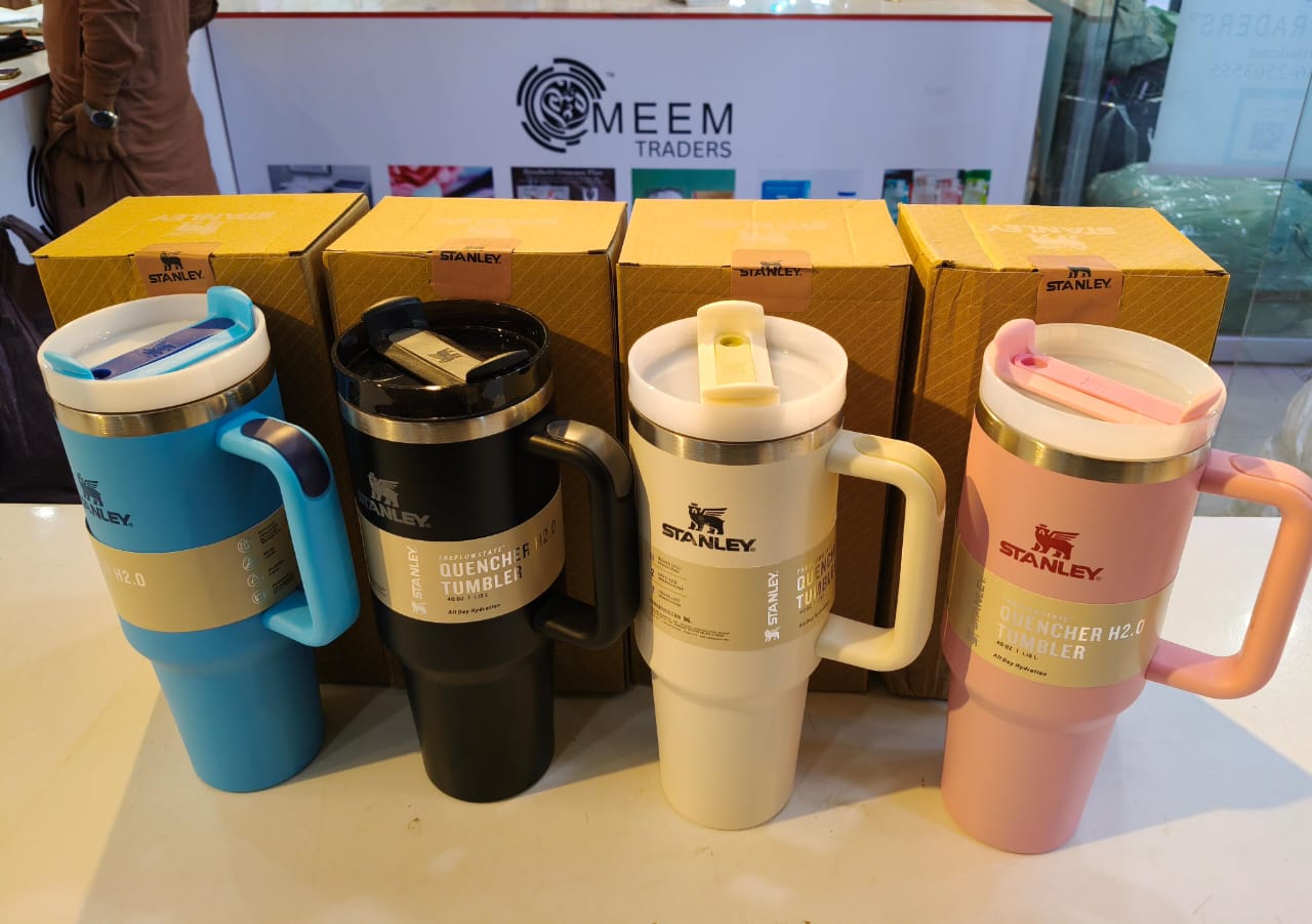 40oz STANLEY Stainless Steel Tumbler 1200ml RANDOM COLOUR - Image 2